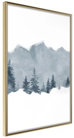 Artgeist Plagát - Slice of Siberia [Poster] Veľkosť: 40x60, Verzia: Zlatý rám