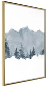 Artgeist Plagát - Slice of Siberia [Poster] Veľkosť: 20x30, Verzia: Zlatý rám