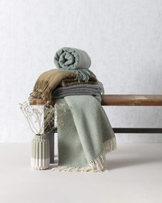 Deka Zelandia 140x200 cm smoke green