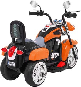 Ramiz Motorka Chopper NightBike oranžová