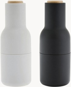 Mlynčeky na soľ a korenie's vrchnákmi z bukového dreva Bottle Grinder, 2 ks