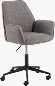 Čalúnená kancelárska stolička Glenda, výškovo nastaviteľná