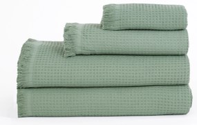 Vaflová osuška 100 × 150 cm ‒ Florencia olivová