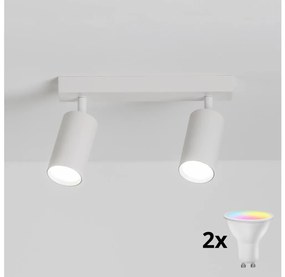 Brilagi - LED Stmievateľné bodové svietidlo SELE 2xGU10/6,5W/230V biela