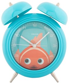 Detský budík ø 15 cm Peekaboo Goldfish – Karlsson