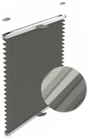 Gario Roleta Plisé Thermo Tmavosivá Šírka: 100,5 cm