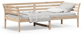 Denná posteľ 100x200 cm borovicový masív 842874