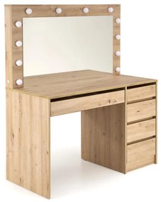 Toaletný stolík AMORIO dub artisan