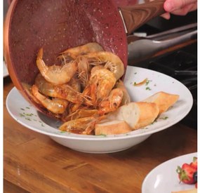 Mediashop Panvica Copper &amp; Stone Pan - 28 cm - Livington