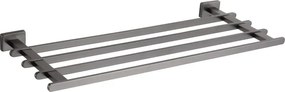Mexen Arno, 4-ramenná polica na uterák, grafitová, 7020720-66