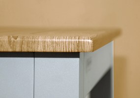 Doppler EXPERT WOOD - záhradný rozkladací hliníkový stôl 150/210 x 90 x 75 cm - 2. akosť (N593)