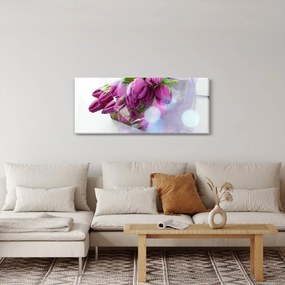 Obraz - kytice tulipánov (120x50 cm)