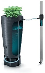 Sud na dažďovú vodu, priemer 59,3 cm, 240 l, antracit