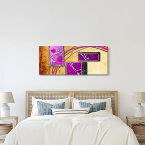 Obraz abstrakcie (120x50 cm)