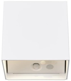 LED nástenné vonkajšie svietidlo so senzorom pohybu na USB (výška 10 cm) Genie – Trio