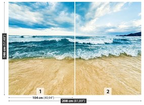 Fototapeta Vliesová Morské vlny 104x70 cm