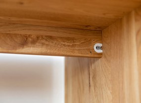 PROXIMA.store - Konferenčný stolík z masívneho dubu - MODERN LOFT FARBA: dub