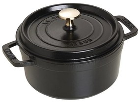 Staub Hrniec STAUB okrúhly 18 cm čierny 1,7l