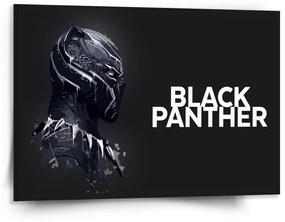 Sablio Obraz BLACK PANTHER z profilu Čierny - 150x110 cm