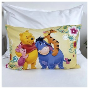 Bavlnená detská obliečka do postieľky 100x135 cm Winnie-the-Pooh – Jerry Fabrics