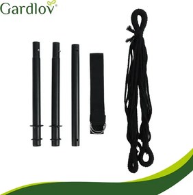 Závesné BOHO brazílske kreslo 2v1 s vankúšmi