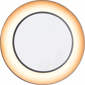 Extol - LED Stmievateľná stolná lampa s lupou LED/8W/5V 2900/4500/7500K čierna