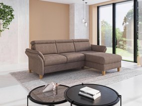 XXXLutz ROHOVÁ SEDAČKA, textil, cappuccino Sit & More - Sedačky - 000144025794
