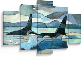 Obraz - Kosatky (150x105 cm)