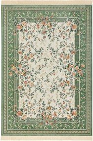 Koberec Hanse Home Naveh Antik krémový / zelený - Zľavnený kus - výrobná vada