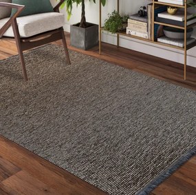 Kvalitný béžový koberec so strapcami Šírka: 160 cm  | Dĺžka: 230 cm