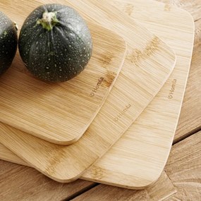 Sada troch dosiek na krájanie BAMBOU hnedé ALL 838779