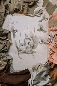 Plakát Mrs. Mighetto Mini bird master