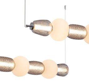 LED Luster na lanku CARO LED/42W/230V chróm