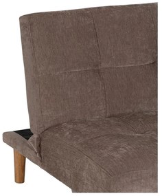 Hnedá ženilková rozkladacia pohovka 178 cm – Ixia