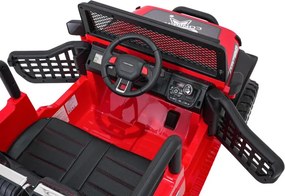 Elektrické autíčko Jeep BEAST 4x4 červené