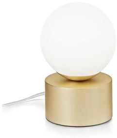 Ideal Lux - LED Stolná lampa PERLAGE 1xG9/3W/230V zlatá/biela