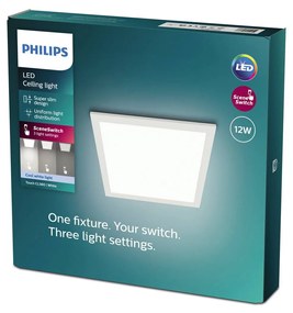 Philips Touch LED panel 32,8 x 32,8cm biela 4 000K