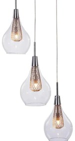 Industriálny luster Elektra 3