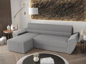 Rohová sedacia súprava Radiant L2 (sivá) (L). Akcia -20%. Vlastná spoľahlivá doprava až k Vám domov. 1062223