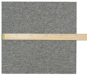 Koberce Breno Kobercový štvorec ALPHA 983, velikost balení 5 m<sup>2</sup>  (20ks), sivá