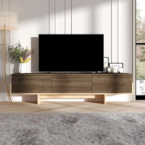 TV skrinka Hega (orech + dub zafírový). Akcia -19%. Vlastná spoľahlivá doprava až k Vám domov. 1144713