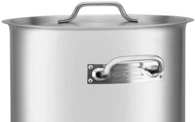 Nerezový hrniec s pokrievkou 33,7 l