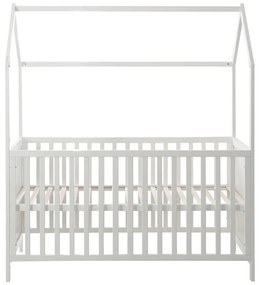 Biela postieľka 70x140 cm – Roba