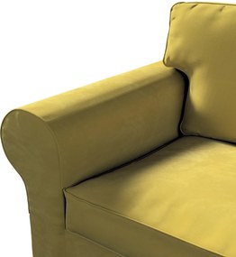 Poťah na sedačku Ektorp (nerozkladá sa, pre 3 osoby) farba produktu zelená látka lesklá, zamatová