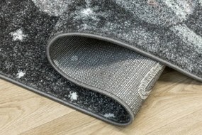 Detský koberec Lima C288A  Planéty sivý / krémový
