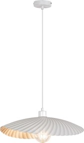Rabalux BRIDGET závesný luster, biela farba, priemer 47 cm