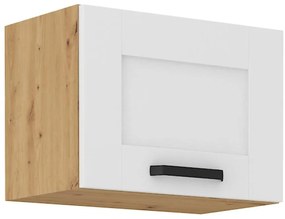 Kuchynská skrinka LUNA biely mat/artisan 50gu-36 1f