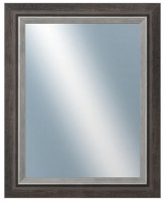 DANTIK - Zrkadlo v rámu, rozmer s rámom 40x50 cm z lišty AMALFI čierna (3118)