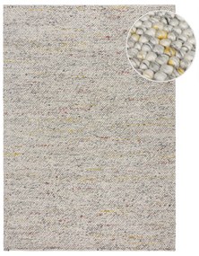 Flair Rugs, Ručne tkaný kusový koberec Minerals Black/White, 80x150, biela, chodba / predsieň