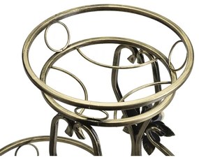 Stojan na kvety 64x54 cm zlatá